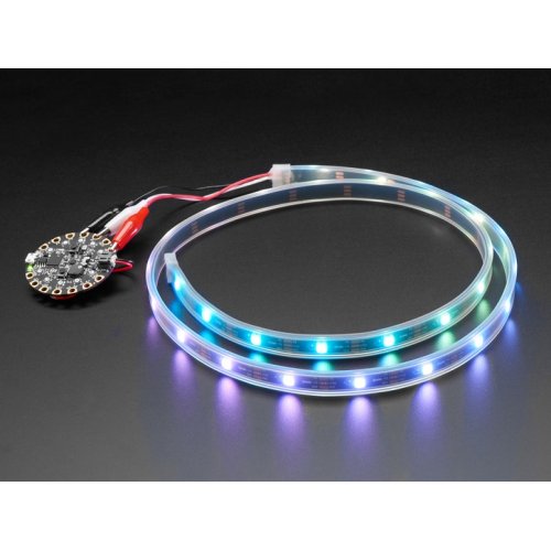 Buy Adafruit NeoPixel LED Strip w Alligator Clips 30 LEDs meter